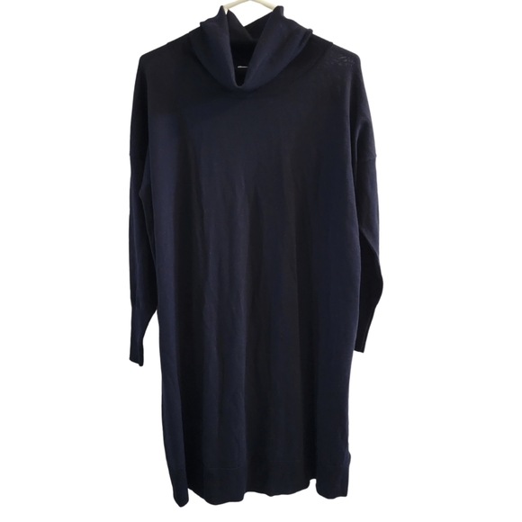 Celtic & Co. Cowl Kneck 100% Wool Dress Size M - Picture 1 of 8